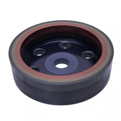 Resin Wheel for Shape Bevelling（Three-band, Plastic Base）150*22（Bore）*15*10